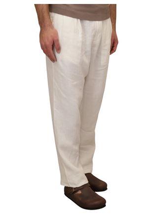Pantaloni Havier Con Pinces Lino MC2 SAINT BARTH | Pantaloni | HAV000100814L
